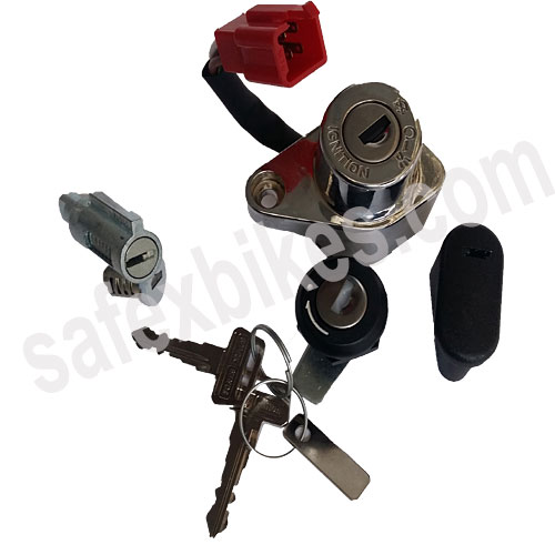 Bajaj avenger 150 street lock sales set price